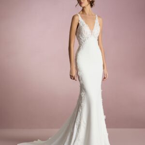 Robe de mariée avec dentelle