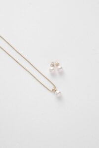 Julia sieradenset goud parel abrazi