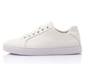 Lysette white metallic rainbow club