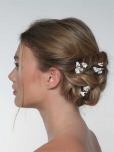 haarsieraden bruidskapsel