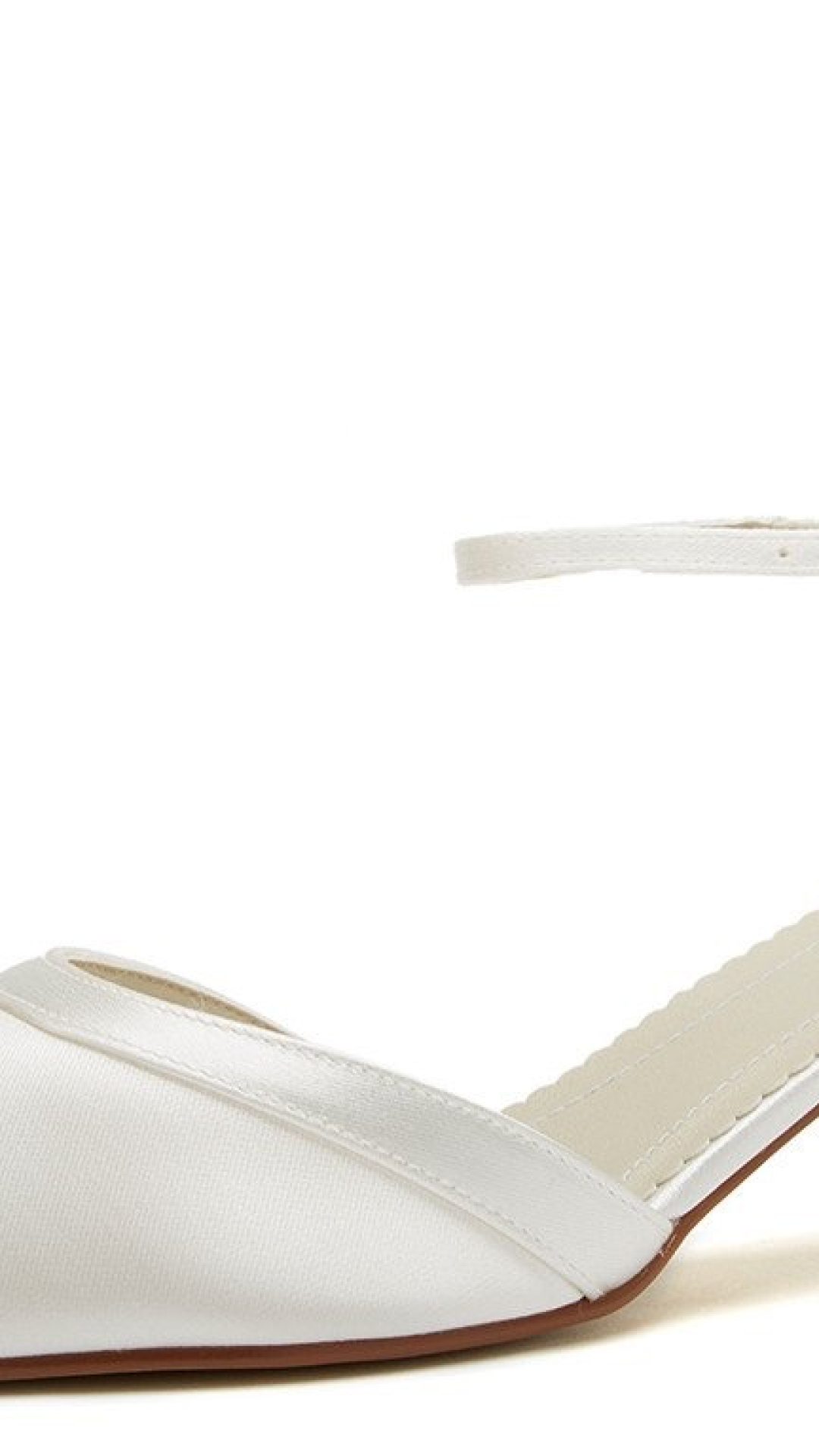 Anika bruidsschoen met lage hak van rainbow Shoes