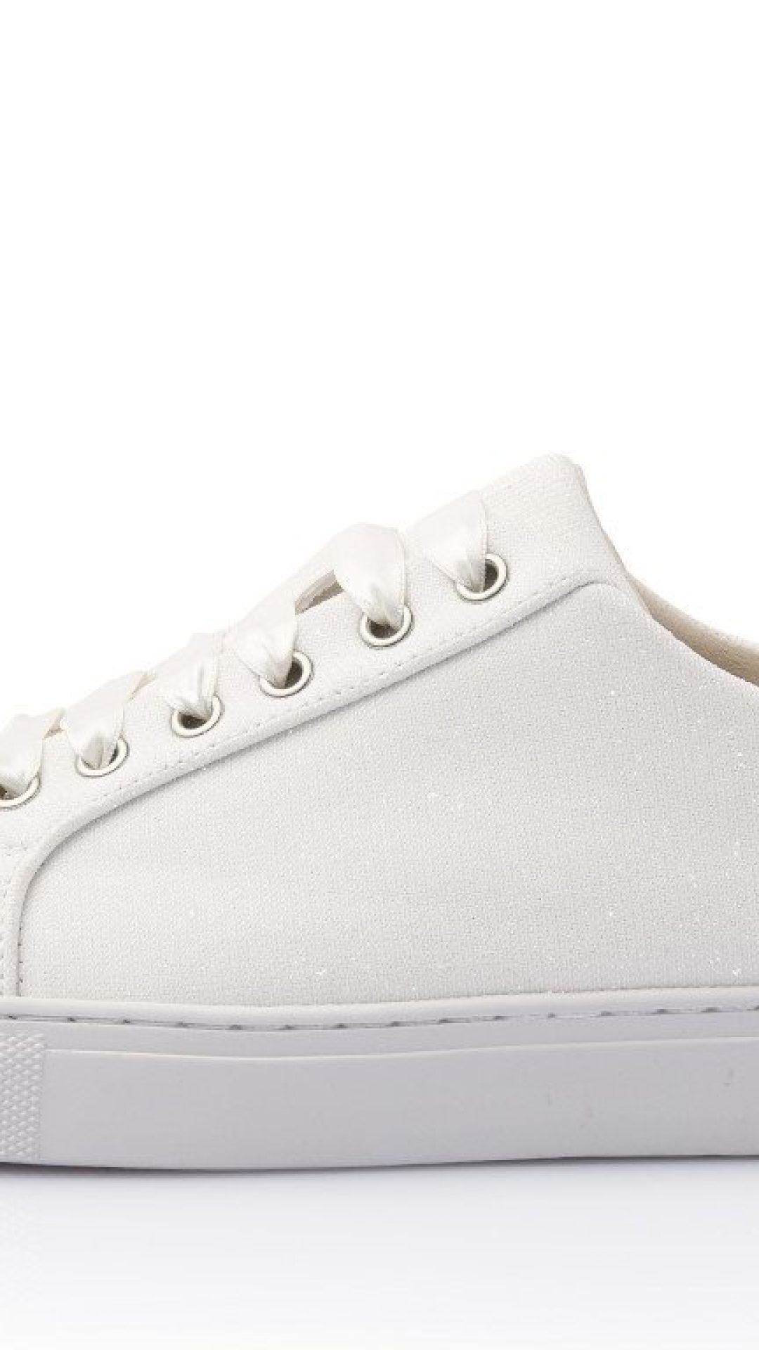 Lysette white metallic rainbow club